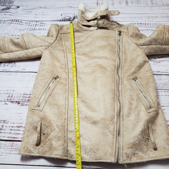 E&Joy by Etam Faux Fur/sherpa/Suede  Womens Coat - Picture 7 of 10